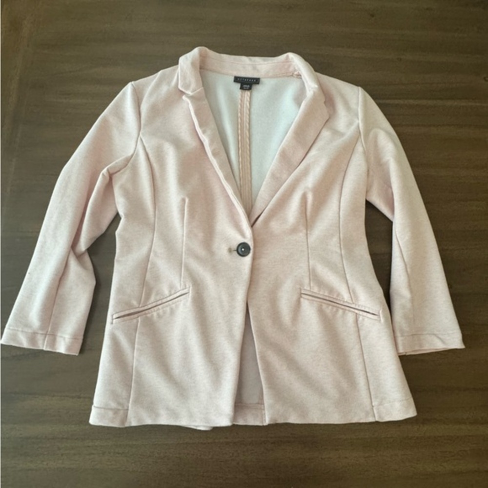 Metaphor Light Pink Blazer Size Medium